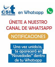 Únete al canal de WhatsApp de CSIT UNIÓN PROFESIONAL