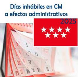 Días inhábiles en CM a efectos de plazos administrativos