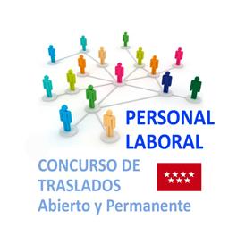 CONCURSO DE TRASLADOS ABIERTO Y PERMANENTE para Personal Laboral Comunidad de Madrid