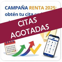 Renta Agotadas Citas
