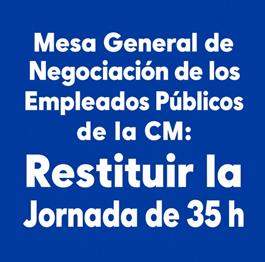 Restituir jornada de 35 horas semanales 