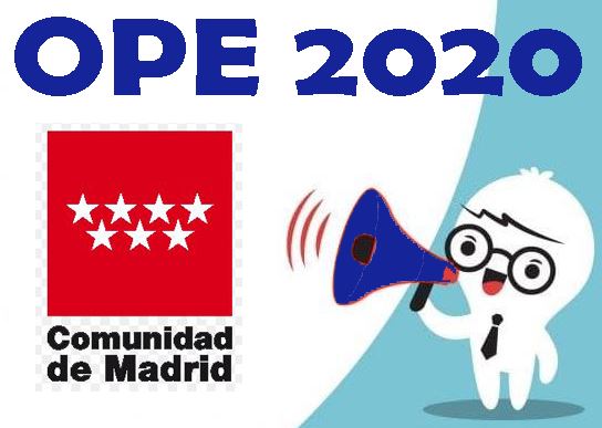 La OPE 2020 de la Comunidad de Madrid se publicará el 31 de diciembre, previsiblemente