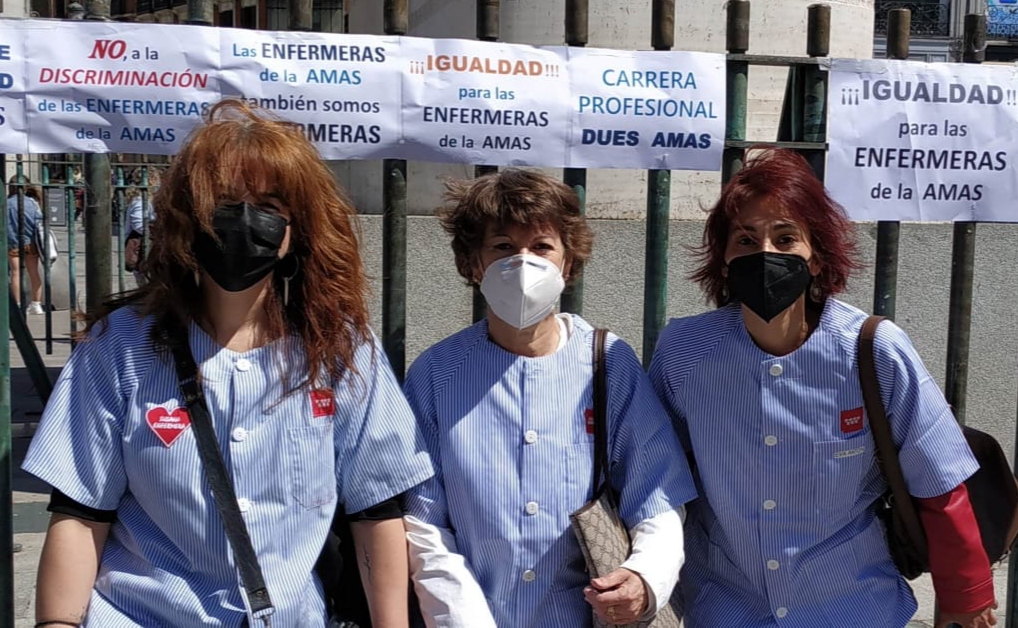 Enfermeras de las RPPMM de Aranjuez, Francisco de Vitoria y Cisneros