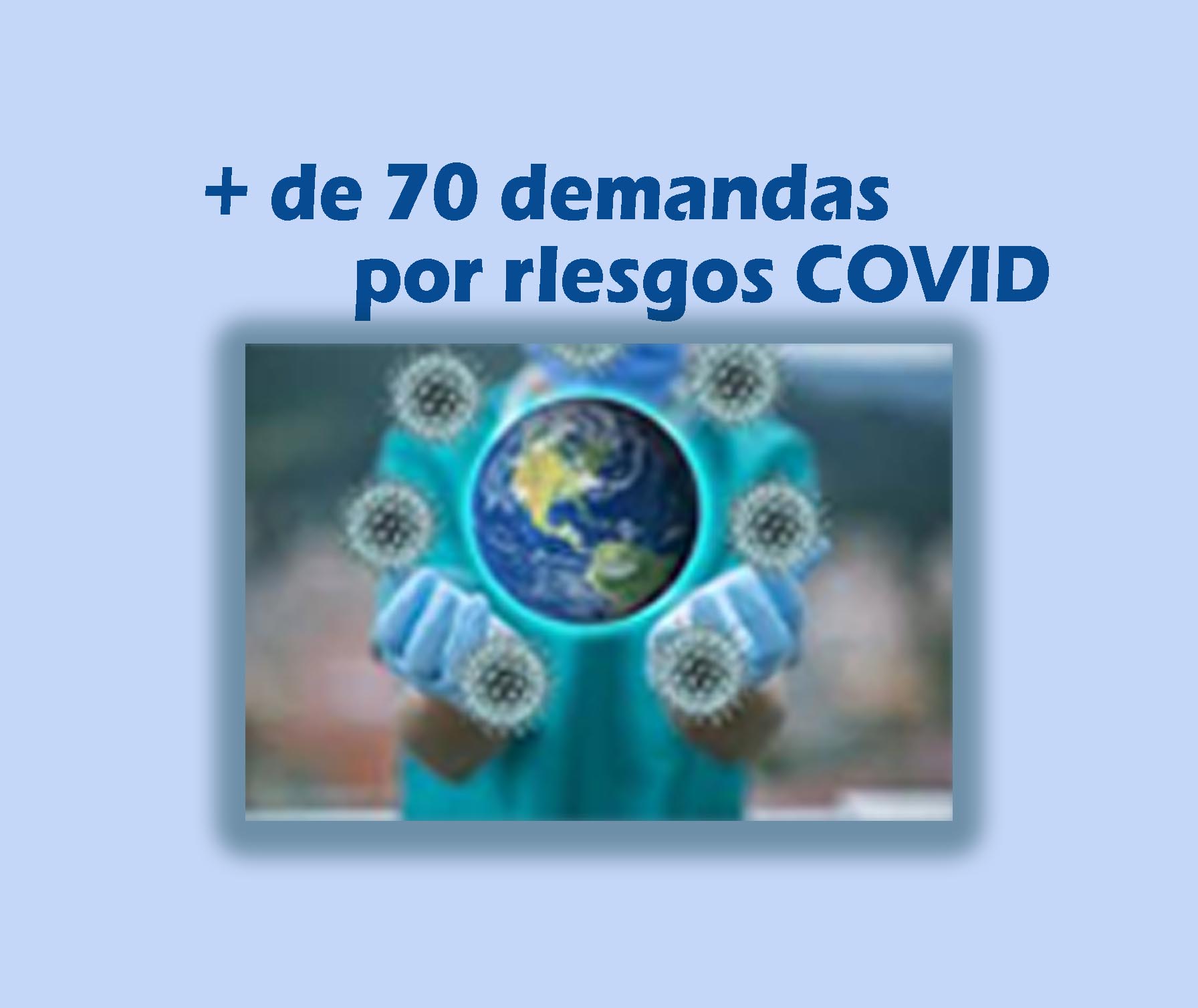 CSIT UNIÓN PROFESIONAL interpone más de 70 demandas por los riesgos por COVID sufridos por los profesionales